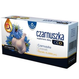 Oleofarm Czarnuszka CCD 60 kapsułek