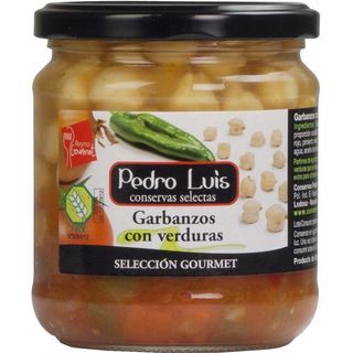Garbanzo Con Verduras Pedro Luis, Frasco 345 Gr. (21002720)