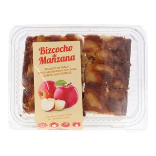 Bizcocho Manzana Bandeja Gimar 400 G