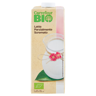 Carrefour Bio Latte Parzialmente Scremato 1 L