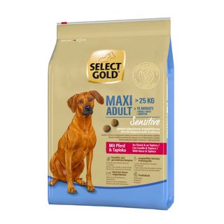 Select gold sensitive maxi adult con cavallo e tapioca 4kg