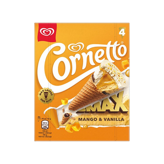 GELADO CORNETTO MAX TROPICAL 4X90ML