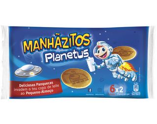 BOLO MANHÃZITOS:PLANETUS 210G 12 UN