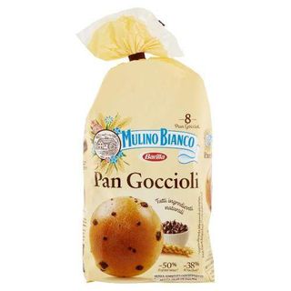 Mulino Bianco Pan Goccioli Merenda Senza Additivi Conservanti 8 Pezzi 336g