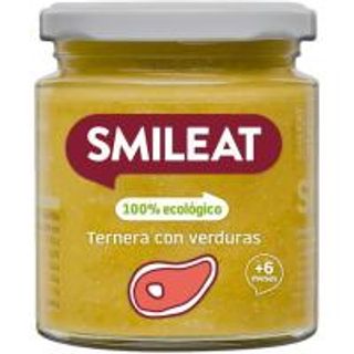 Potito De Ternera Con Verduras Ecológicas Smileat, Tarro 230 Gr. (20011797)