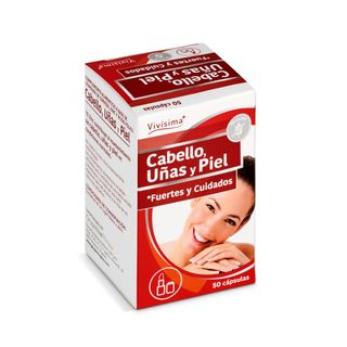 Cabello, Uñas Y Piel Vivisima+ Caja 50 Unidades