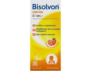 XAROPE BISOLVON LINCTUS CRIANÇA 0.8MG/ML 200ML