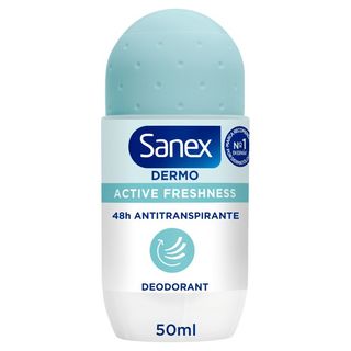 Desodorante Roll-On Dermo Active Freshness 48h Anti-Transpirante - Sanex - 50 ml 8718951598560