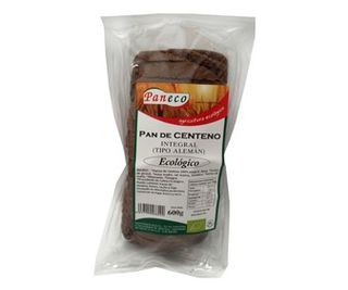 Pan de Centeno Integral Tipo Alemán Ecológicopaneco 600 G.