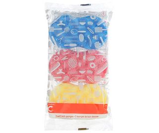 Esponja Suave Para Ducha O Baño Cosmia 3 Uds.