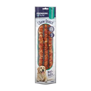 Premiere dog chew snack maxi rolls anatra