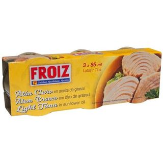Atún Claro Froiz En Aceite De Girasol Fácil Apertura 3X52 G