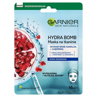 Garnier Skin Naturals Moisture Bomb Nawilżająca maska w płachcie