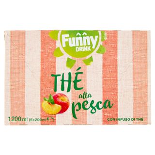 The Pesca Funny Drink 6X200ML