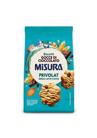 Misura Privolat Biscotti Con Gocce Di Cioccolato 290g