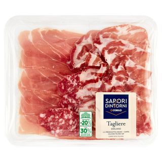 SAPORI & DINTORNI CONAD Tagliere Emiliano con Prosciutto Crudo - Coppa - Salame Felino IGP 0,120 kg - 8003170023055