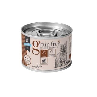 Criadores Grain Free Pollo Y Ternera Lata Para Gatitos 0.2Kg