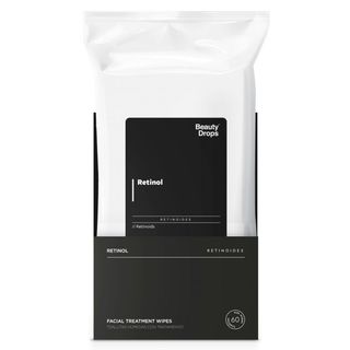 Toallitas Desmaquillantes con Retinol - Beauty Drops - 60 unidades 8436585433469