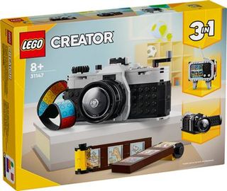 Lego Creator 3 En1 31147 Cámara Retro, Videocámara Y Televisor Vintage (5702017584966)