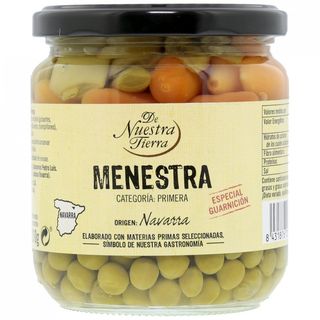 Menestras De Verduras De Nuestra Tierra P.E. 210 Gr. P.N. 345 Gr.