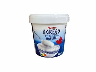 IOGURTE GREGO NATURAL AUCHAN:1KG
