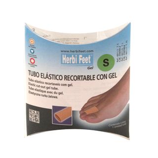 Herbi Feet Tubo Elástico Recortable Con Gel Talla S Ecosil (8435135506479)
