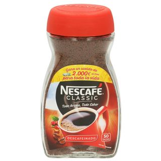 Café Soluble Nescafe Descafeinado Frasco 100 Gr (1725)