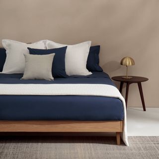 Funda Nórdica De Algodón Orgánico 180 Hilos Besto Azul Azulado cama 150-160cm