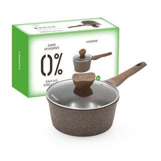 0% GRASSI CASSERUOLA 20 CM, CON - COPERCHIO
