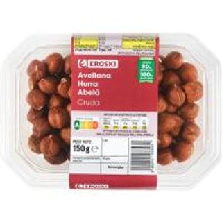 Avellanas Crudas Eroski, Tarrina 150 Gr. (12194759)