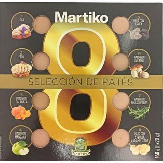 Tabla Selección De Patés Martiko, Pack 8X20 G (23133069)