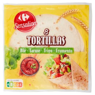 Carrefour Sensation 8 Tortillas Frumento 320 G