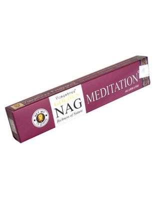 Incienso golden de nag meditación 15g Arce