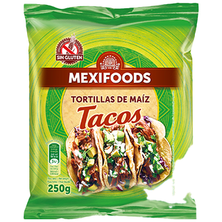 Tortillas De Maiz Tacos Mexifoods 250 G