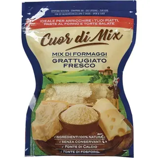 Parmareggio Mix de Queijos Ralados unidade 70 g - 18382008037