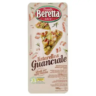 Beretta Guanciale Listarelle 100G