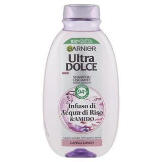 Garnier Ultra Dolce Infuso Di Acqua Di Riso & Amido, Shampoo Lisciante 250 Ml - 162548