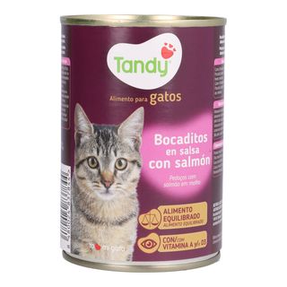 Comida Gato Bocad.Salmon Tandy 415G
