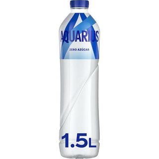 Bebida Isotóna Zero Limón Sin Azúcar Aquarius Botella 1,5 L.