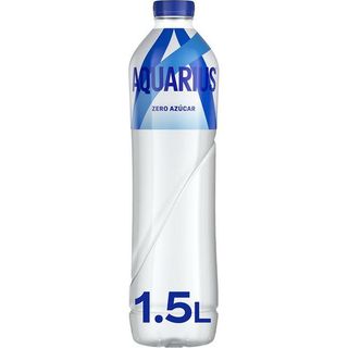 Bebida Isotóna Zero Limón Sin Azúcar Aquarius Botella 1,5 L.