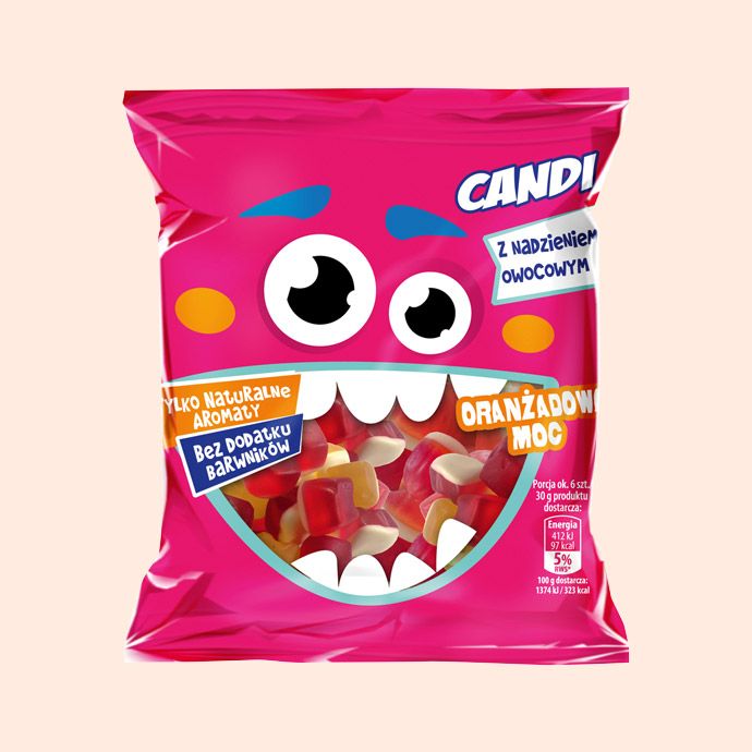 Cukierki, lizaki, żelki