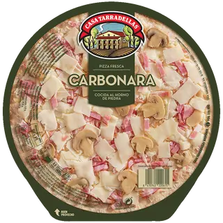 Pizza Carbonara Casa Tarradellas 400 G.