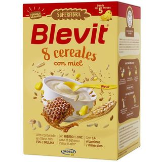 Papilla Superfibra 8 Cerereales Con Miel Blevit, Caja 500 G (26171256)
