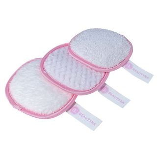 It's Time to Glow Eyes - Face Makeup Remover Puff - BEAUTYKA - 3 unidades 602561665331