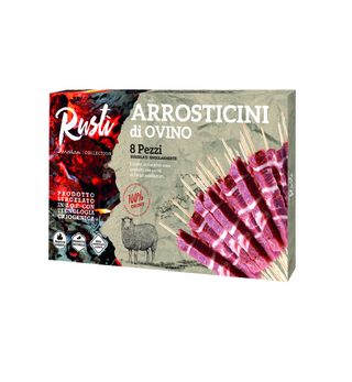 8 Arrosticini di ovino 176G Rusti
