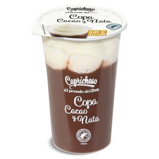 Copa De Cacao Y Nata Dia Caprichoso Vaso 200 G