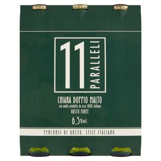 11 PARALLELI Chiara Doppio Malto 3 x 33 cl - 8003170077065