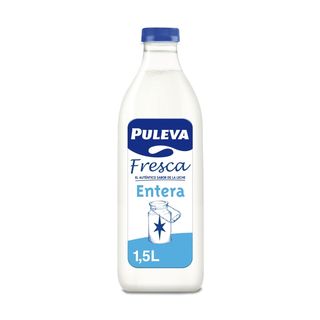 PULEVA Leche Fresca Entera, 1,5L