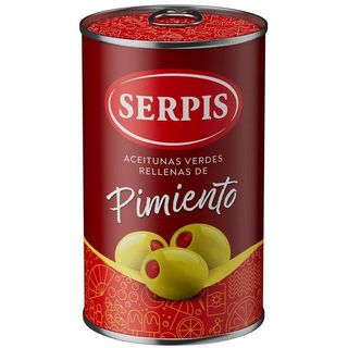 Aceituna Rellena Pimiento Serpis, Frasco 130 G (24991028)
