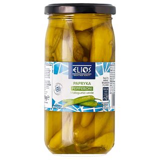 Elios Papryka pepperoni, 320 g/180 g
